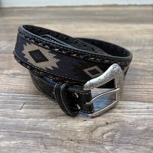 Nocona Leather Belt